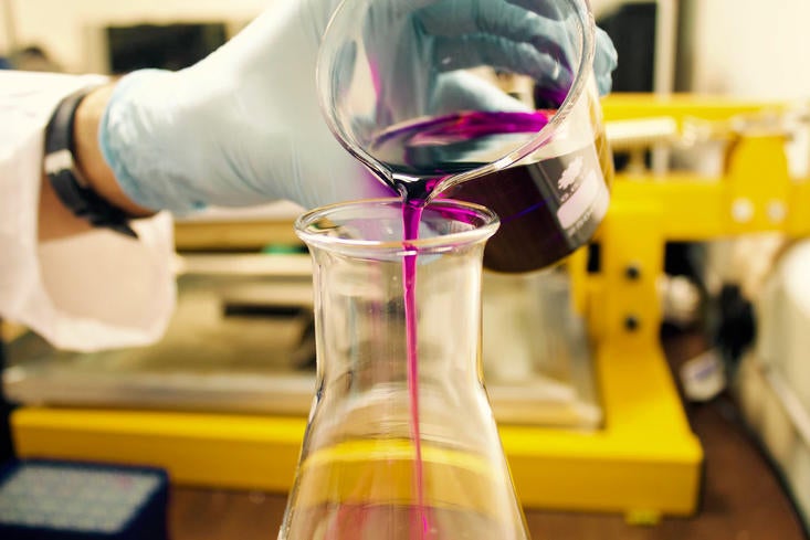 Unsplash- Purple Liquid with Lab Vase
